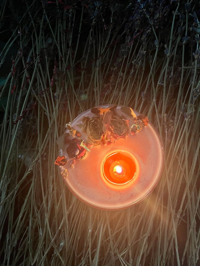 コーラルフェアリーガーデンキャンドル