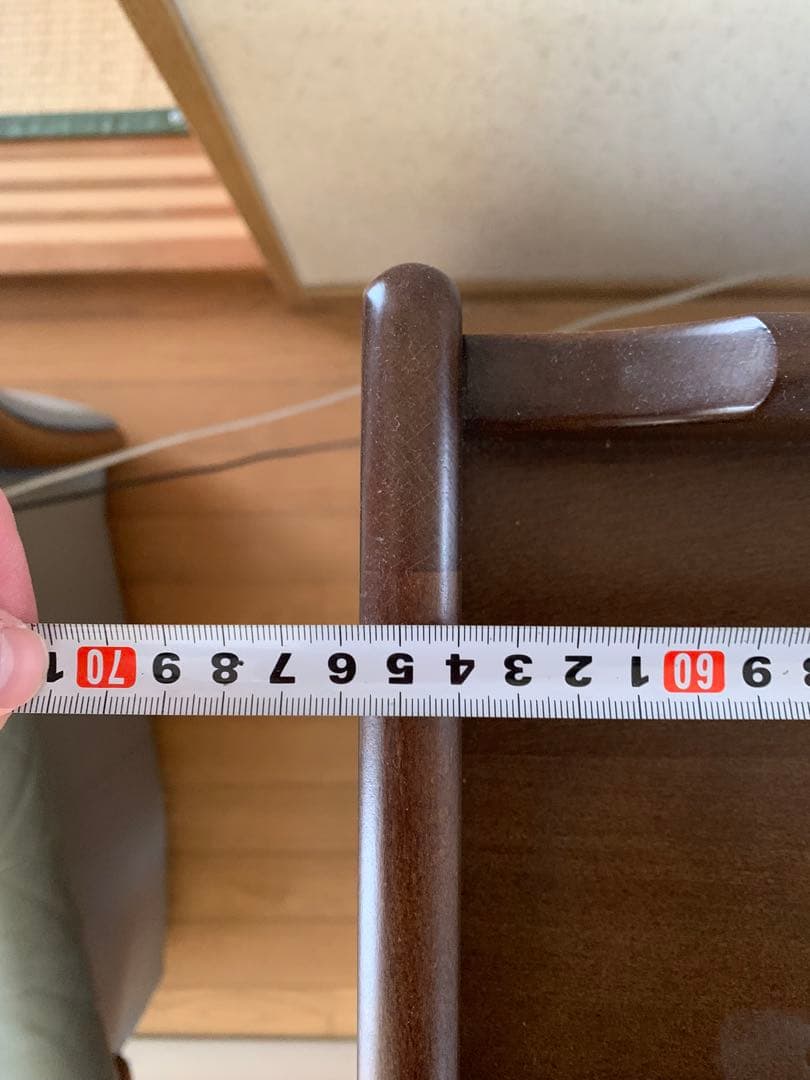 【yo-113】カリモク家具　karimoku ブラウン木製キャビネット