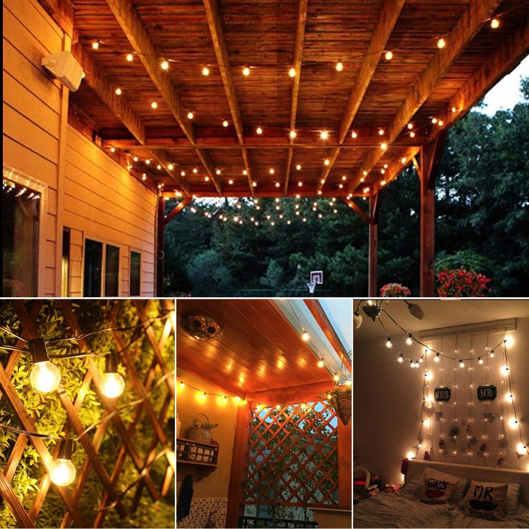 E12ソケット LED電球 イルミネーションライト ストリングライト 防雨型