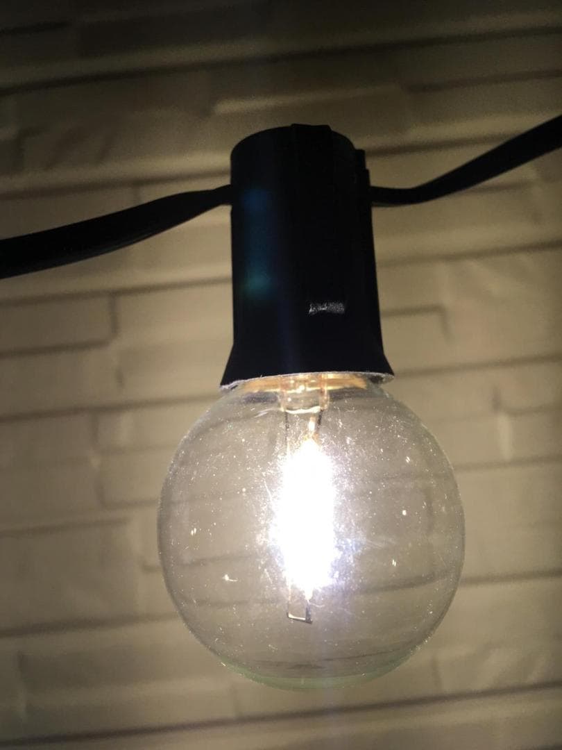 E12ソケット LED電球 イルミネーションライト ストリングライト 防雨型