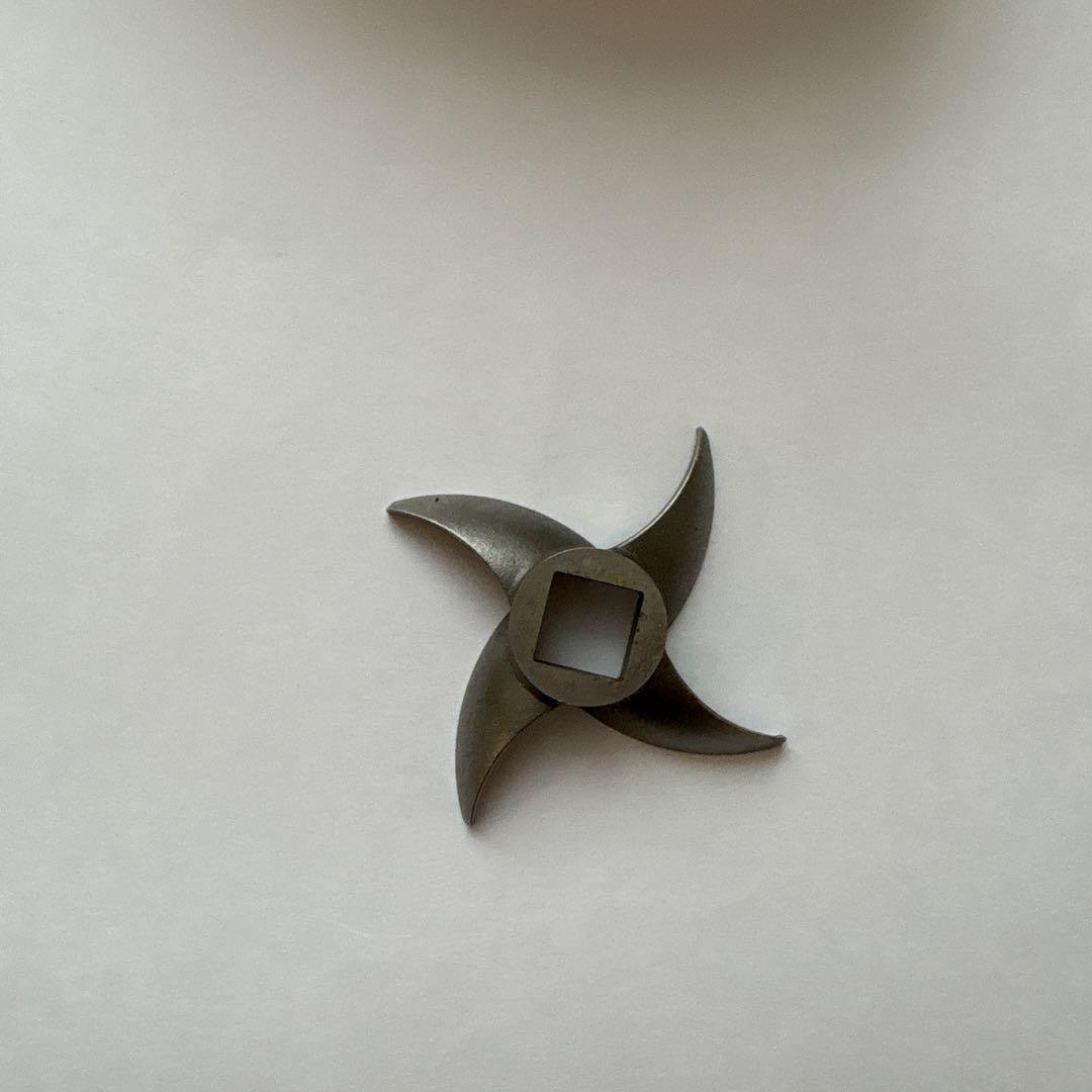 BONNY 手動ミンサー 手廻し式　味噌作り　白　ホワイト