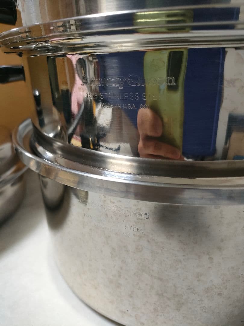 アムウェイクィーンまとめてセット　取り扱い説明書　レシピ本付き　フライパン蒸し器