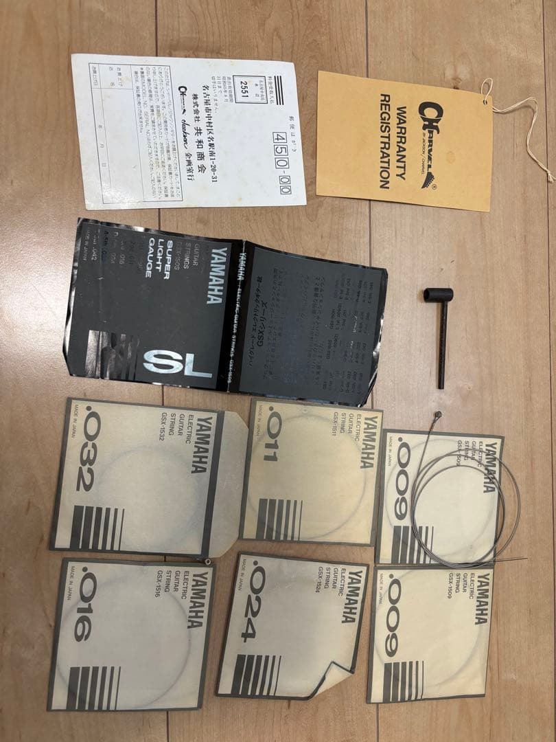 エレキギター CHARVEL P.O.Box2344 TX76113