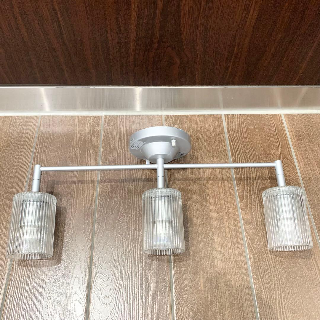 2点 ヤマギワ 3灯 スポットライト 照明 ペンダント ライト ガラス ランプ