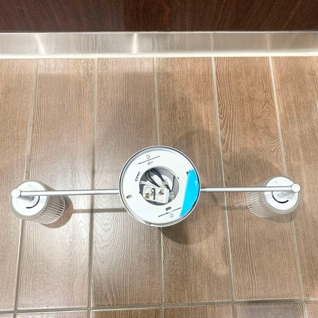 2点 ヤマギワ 3灯 スポットライト 照明 ペンダント ライト ガラス ランプ