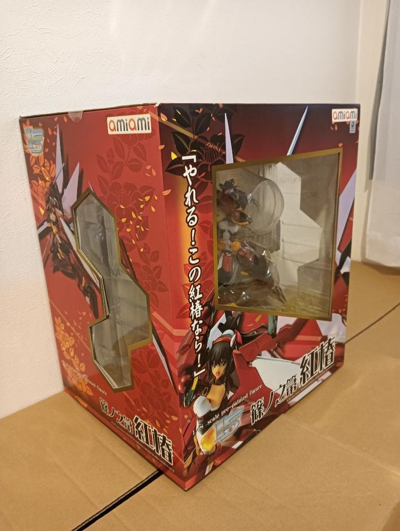【新品未開封】IS インフィニット・ストラトス 篠ノ之箒 紅椿 フィギュア