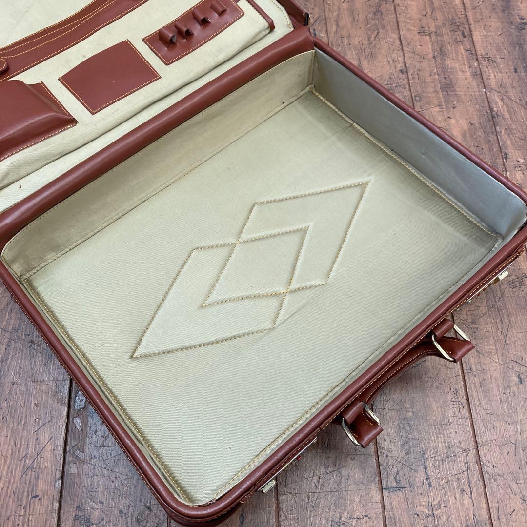 昭和レトロ アンティーク ビジネスバッグ ダレスバッグ トランクケース