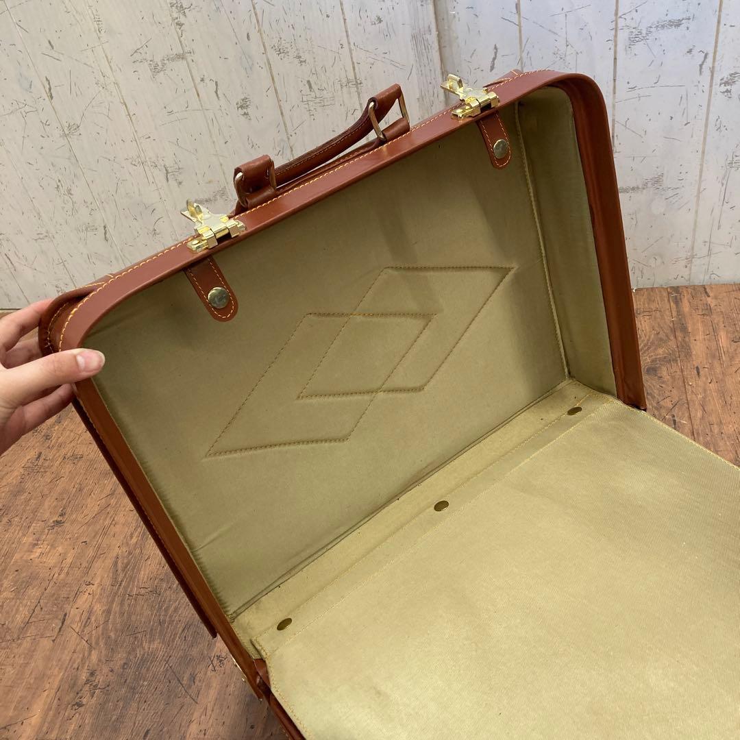 昭和レトロ アンティーク ビジネスバッグ ダレスバッグ トランクケース