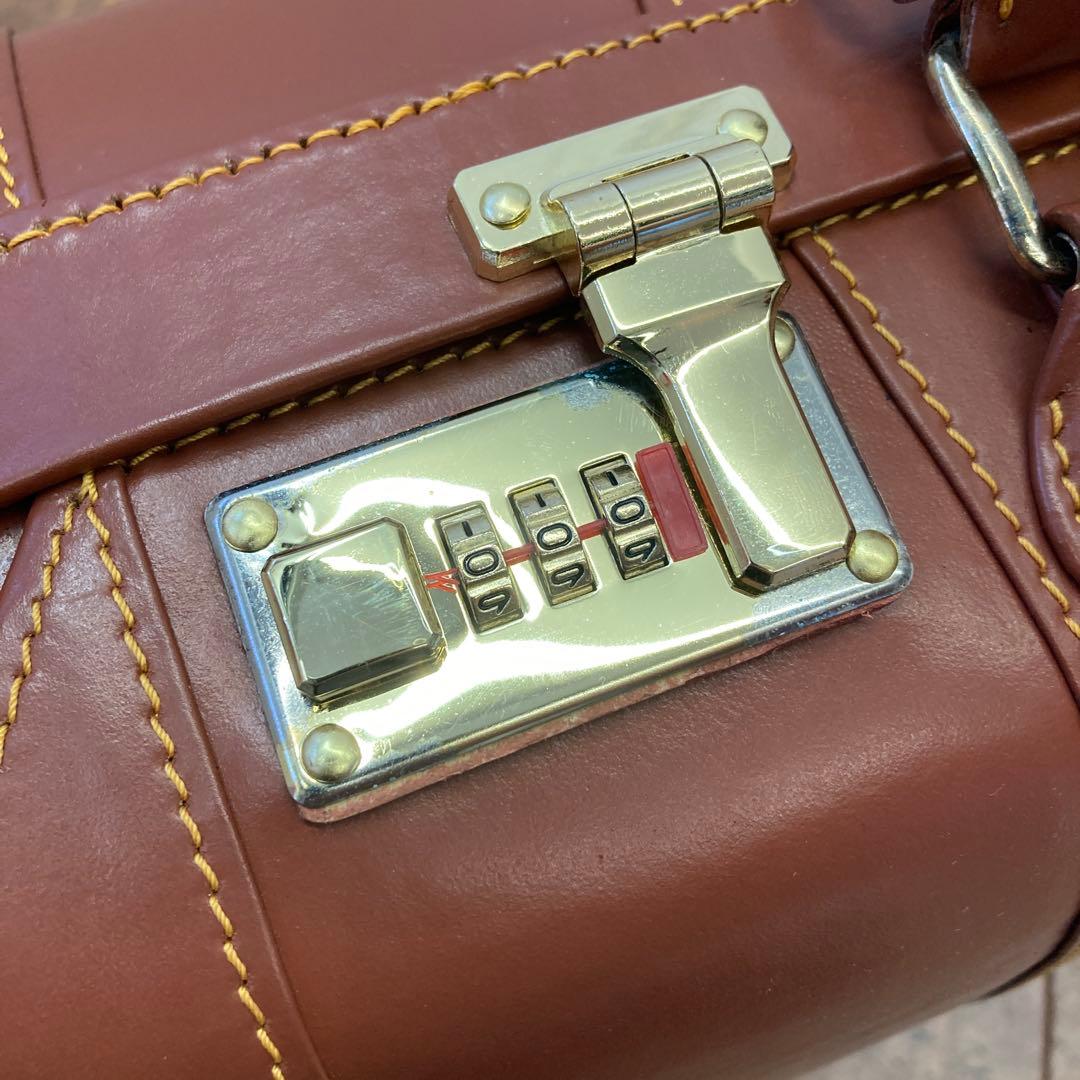 昭和レトロ アンティーク ビジネスバッグ ダレスバッグ トランクケース