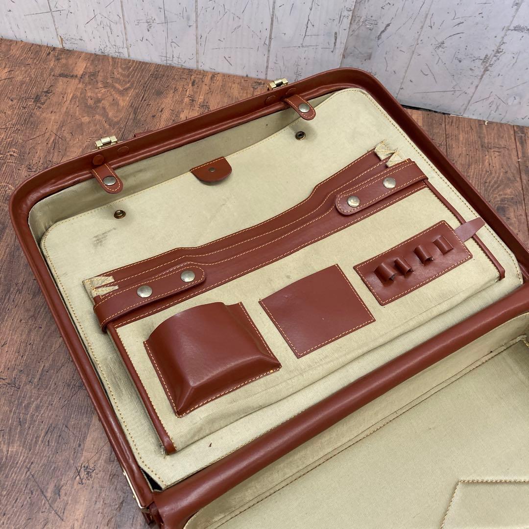 昭和レトロ アンティーク ビジネスバッグ ダレスバッグ トランクケース