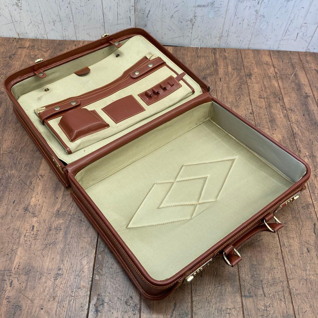 昭和レトロ アンティーク ビジネスバッグ ダレスバッグ トランクケース
