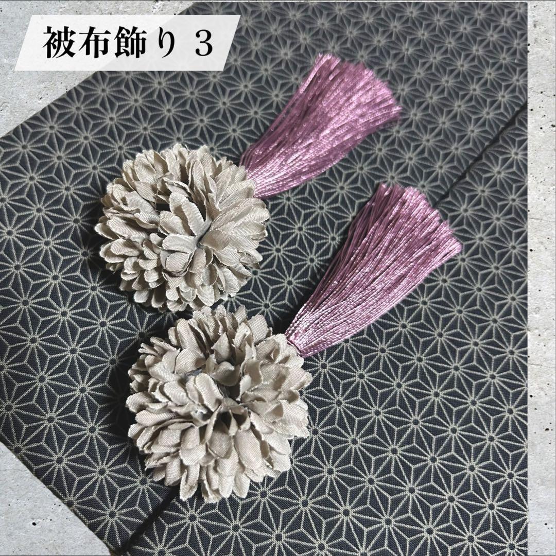 七五三　３歳　被布コートセット 男の子 utatane ジャガード　正月　お正月