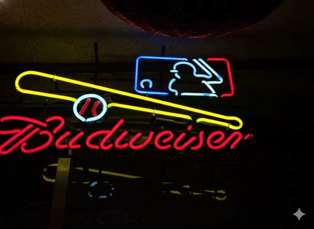 Budweiser ビンテージネオンサイン