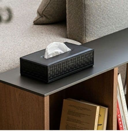 カッシーナ・イクシーレザー ティッシュボックス