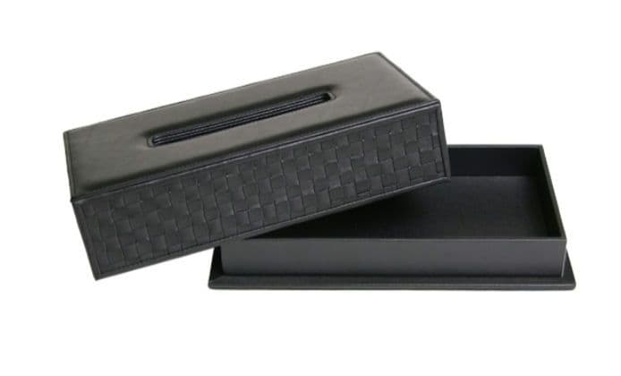 カッシーナ・イクシーレザー ティッシュボックス