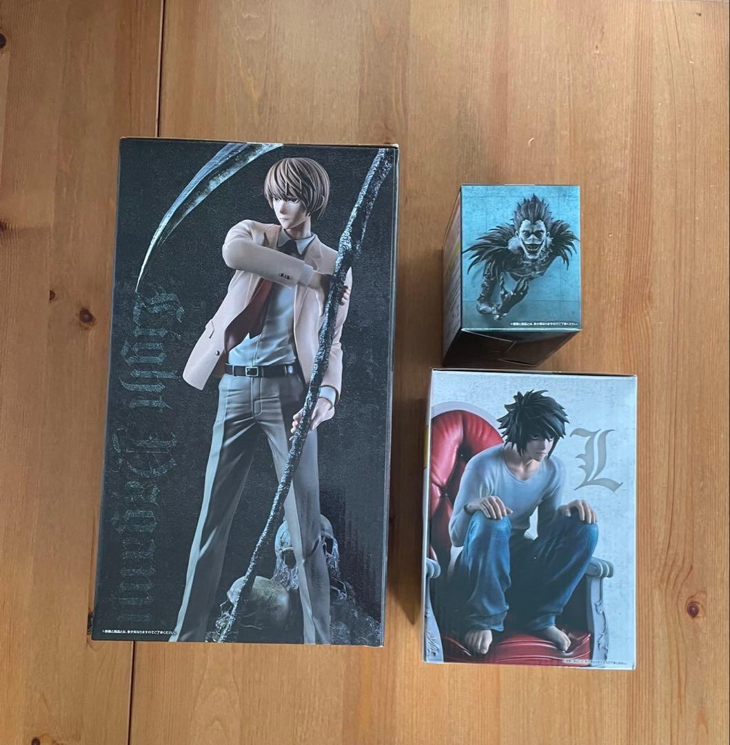 デスノート DEATHNOTE 一番くじ 夜神月 エル L リューク まとめ売り