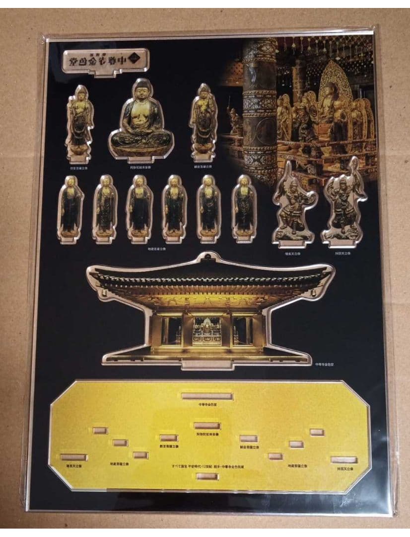 アクリルスタンド『特別展 中尊寺金色堂』 東京国立博物館 地蔵菩薩
