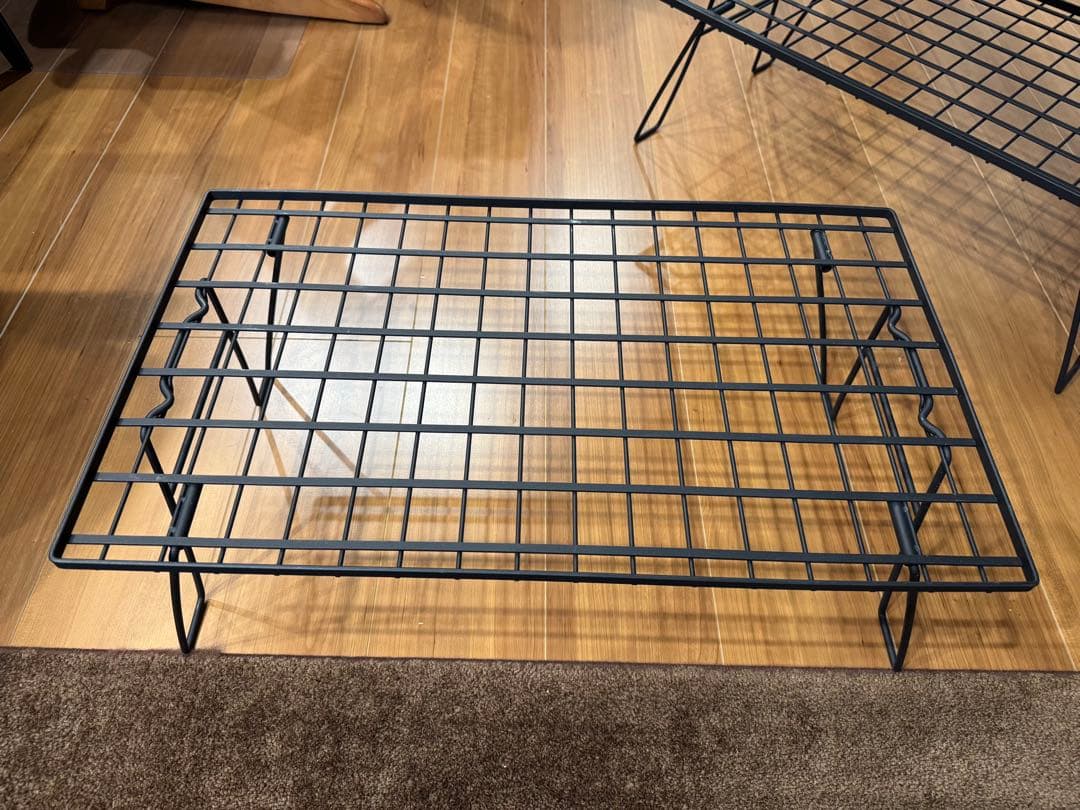 HIBARI フィールドラック4台セット　収納ケース＋天板2セット付き