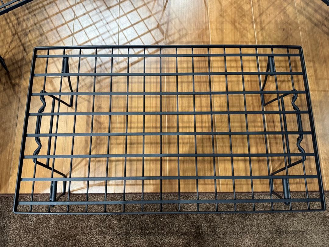 HIBARI フィールドラック4台セット　収納ケース＋天板2セット付き