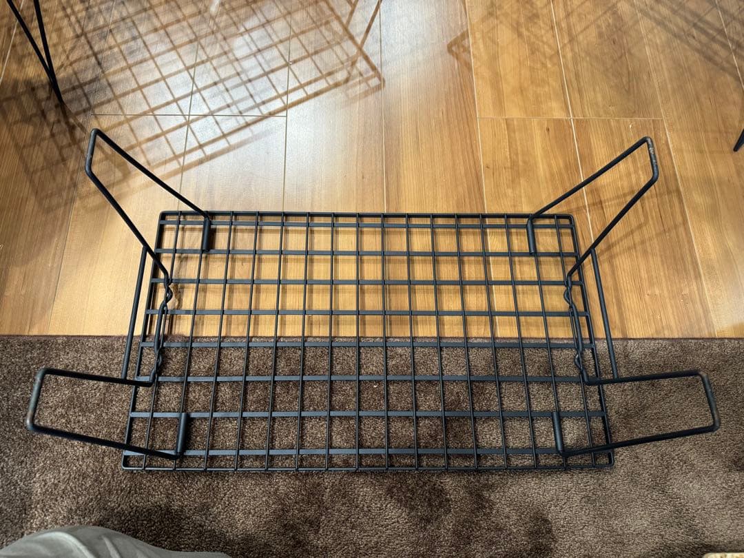 HIBARI フィールドラック4台セット　収納ケース＋天板2セット付き