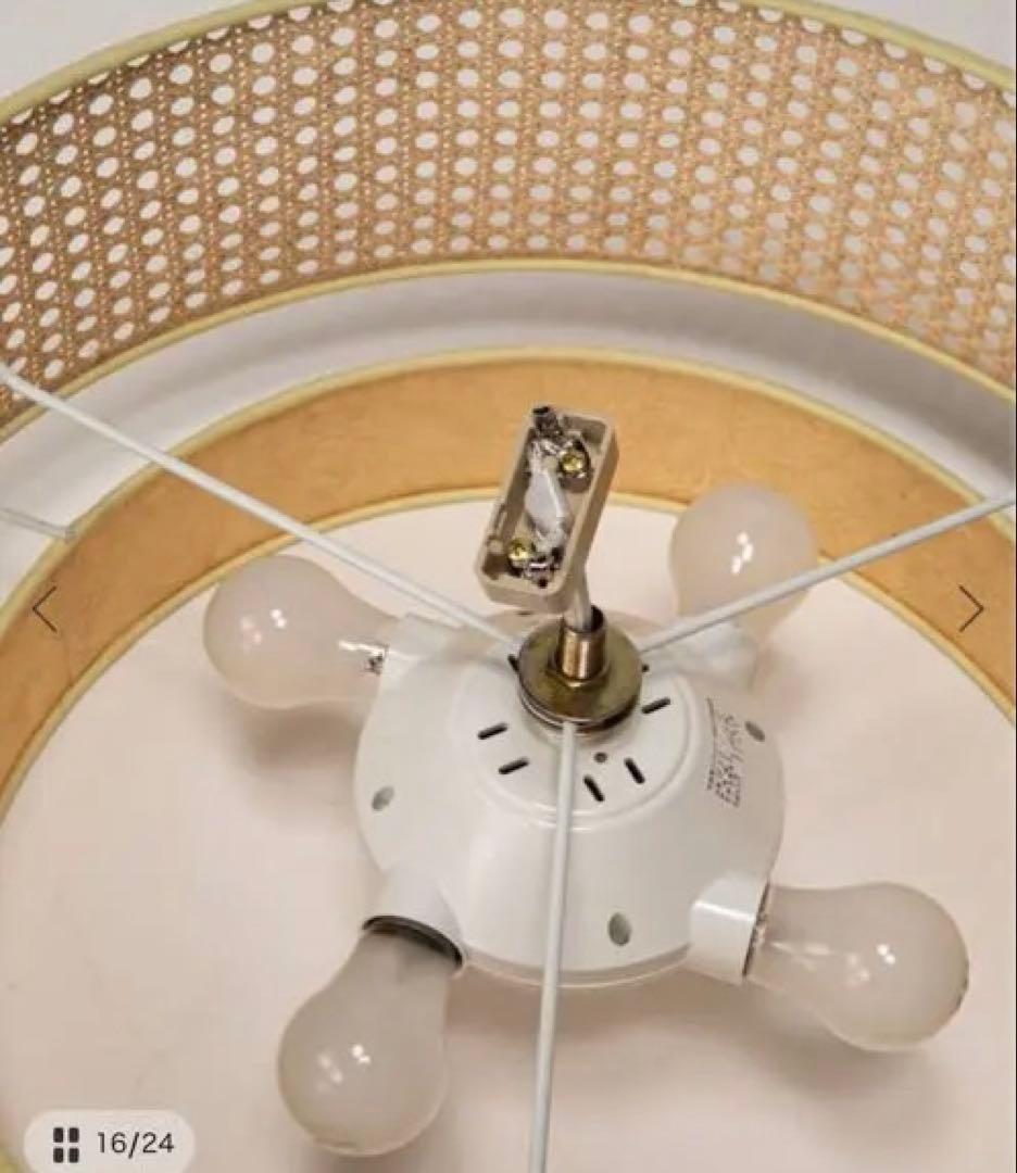 【美品】JOURNAL STANDARD LAMP｜ダフネ シーリングランプ