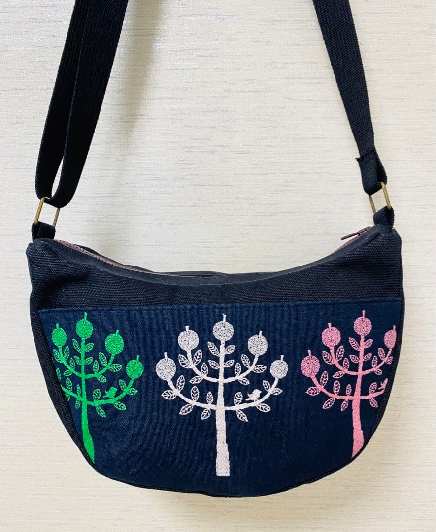 ミナペルホネン sky flower & ringo ショルダーバッグ