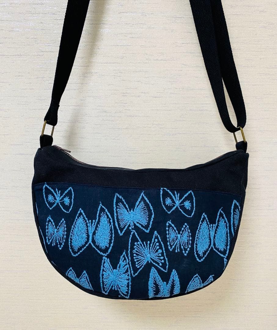 ミナペルホネン sky flower & ringo ショルダーバッグ