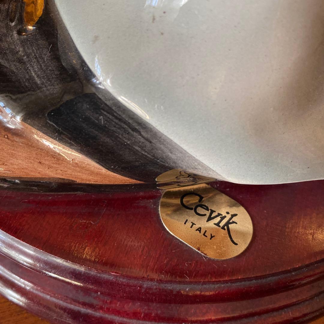 イタリア製　ピエロ　陶器　インテリア　Guido Cortese氏