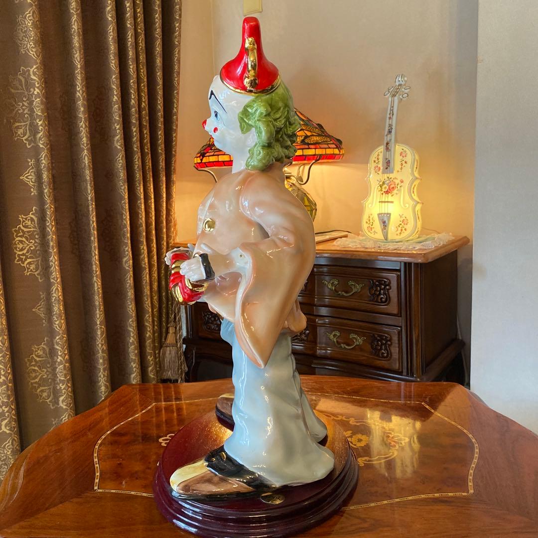 イタリア製　ピエロ　陶器　インテリア　Guido Cortese氏