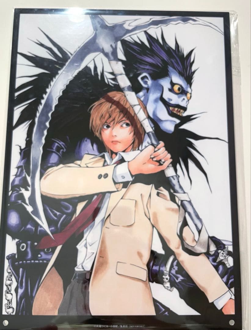 DEATHNOTE ラッキー缶バッジくじ 夜神月 リューク ラッキーエンド賞