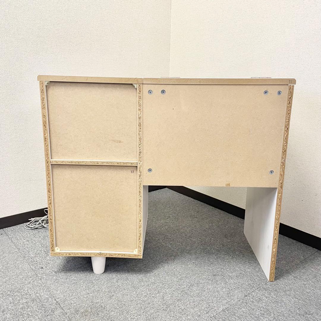 【良品】ニトリ　デスクドレッサーフローリオ7080D ※スツール別売り F