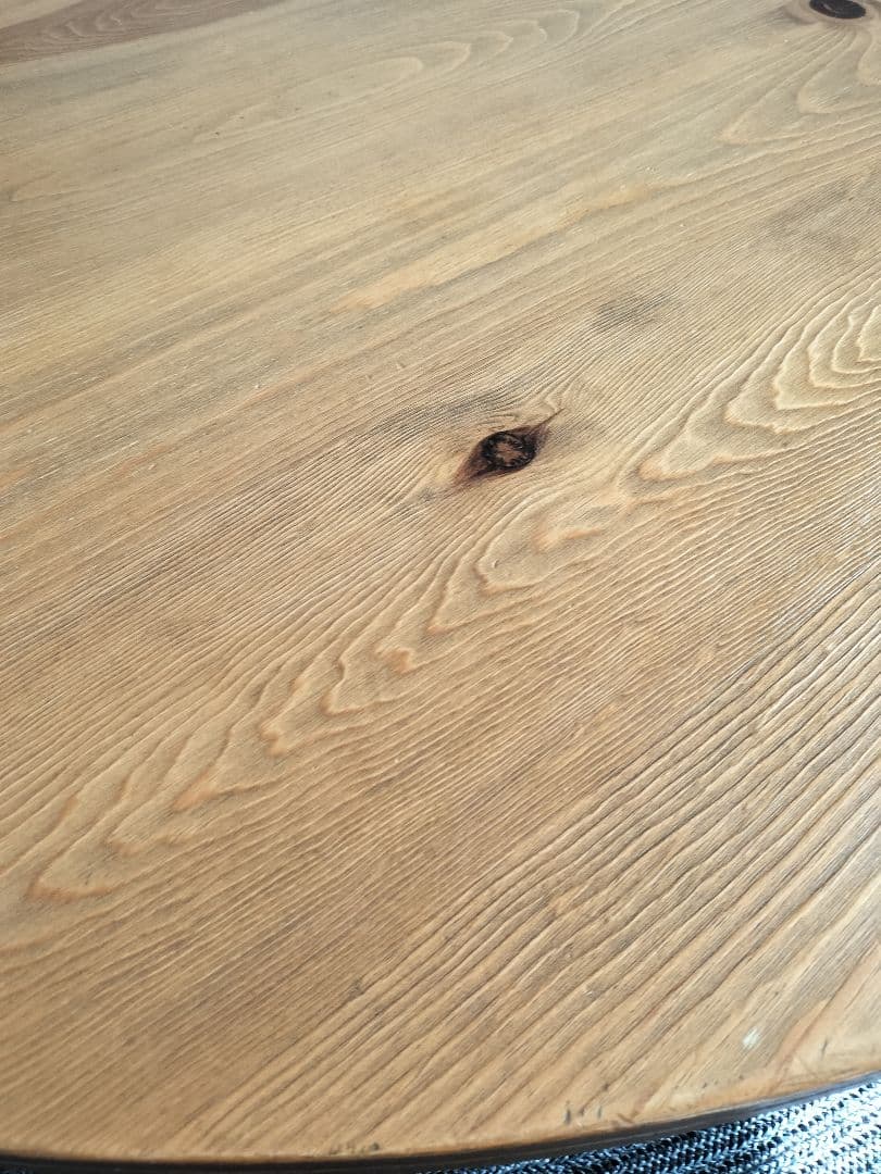 ACTUS　円形木製センターテーブル　140センチ