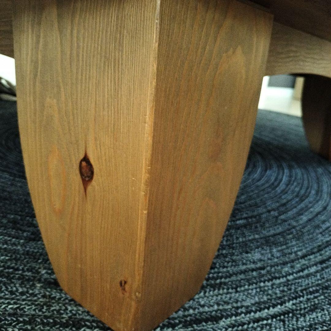 ACTUS　円形木製センターテーブル　140センチ