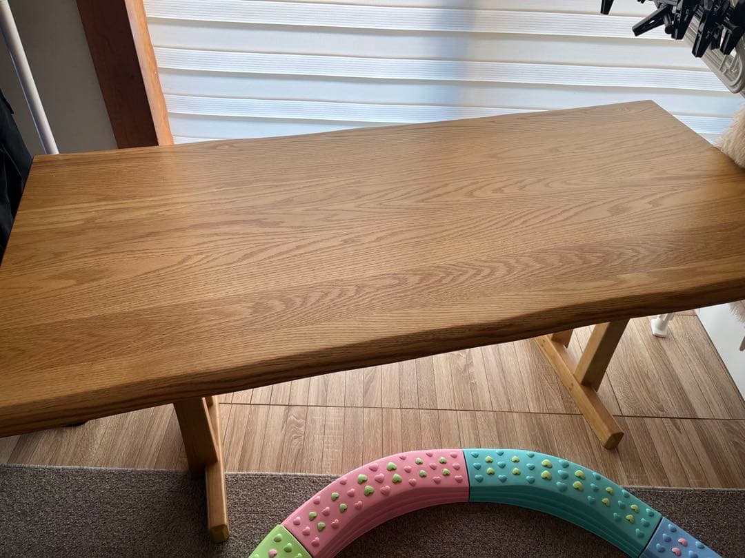 ナチュラル木製テーブル 幅150cm