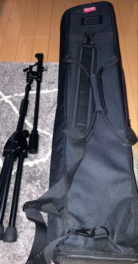 TAMA MS736LBK マイクスタンド ソフトケース付き Low Profile Telescoping Boom Stand MS736LBK | Boom Microphone