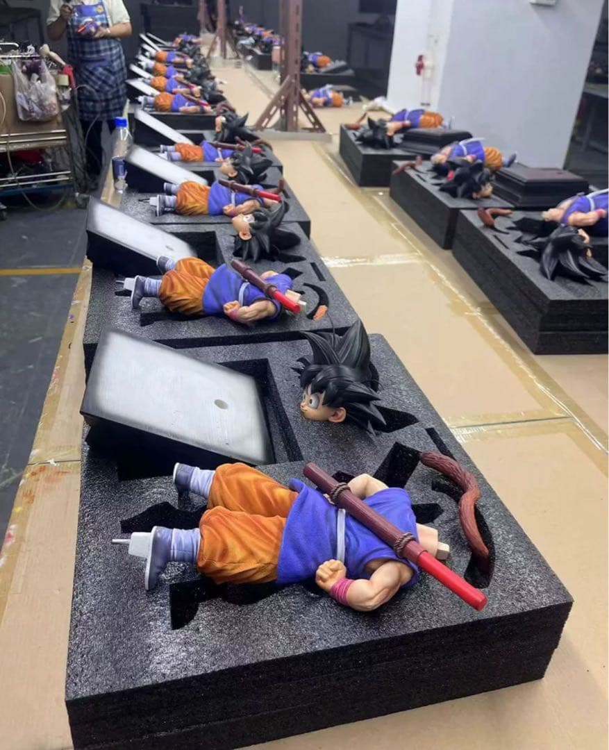 ドラゴンボール 孫悟空 ガレキ ガレージキット スタチューX①④⑦