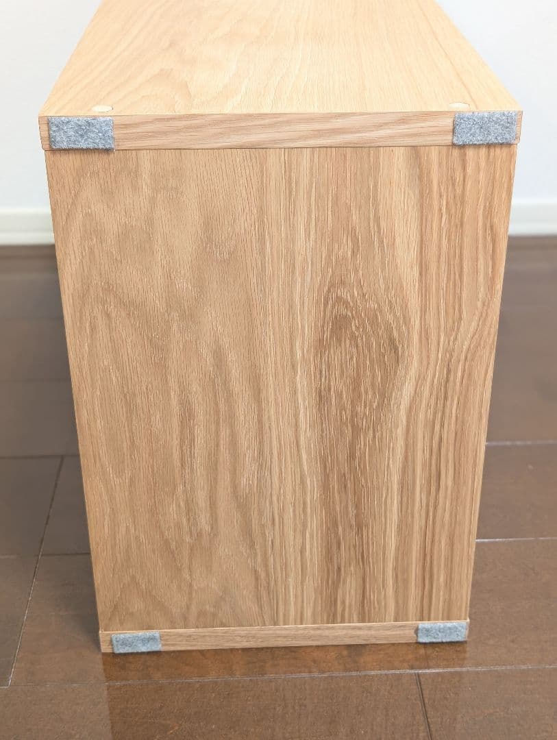 無印 スタッキングシェルフ 2段 オーク材