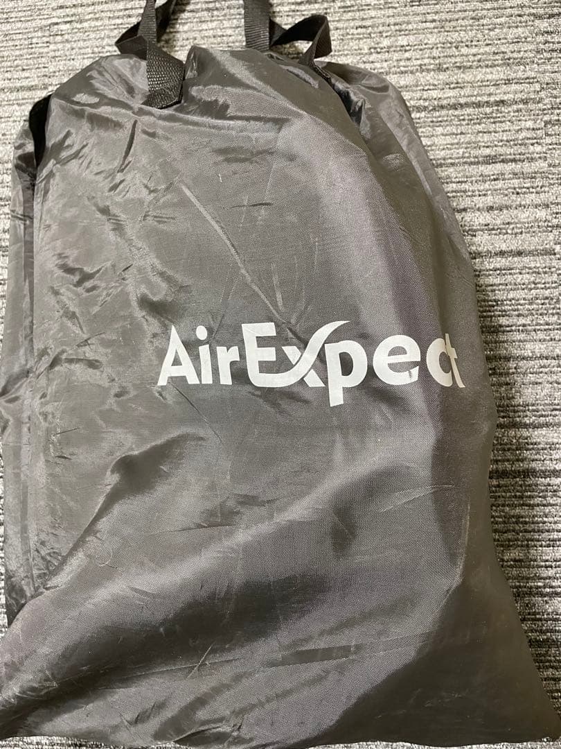 二個セット　作動確認済送料込　 AirExpect 電動ポンプ内蔵　ダブルサイズ