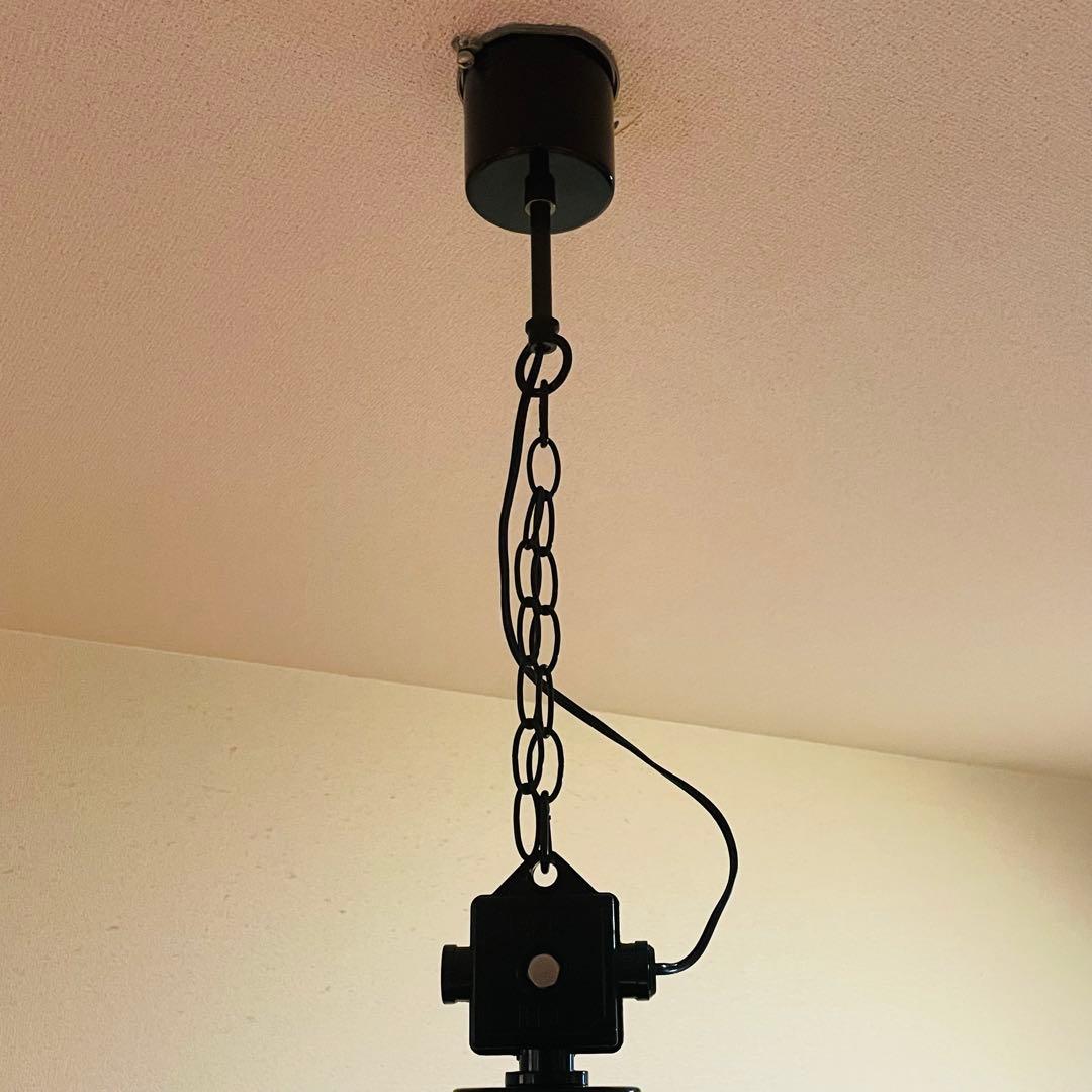 インターフォルム　ノルマントン ペンダントライト　ブラック 白熱.LED使用可能