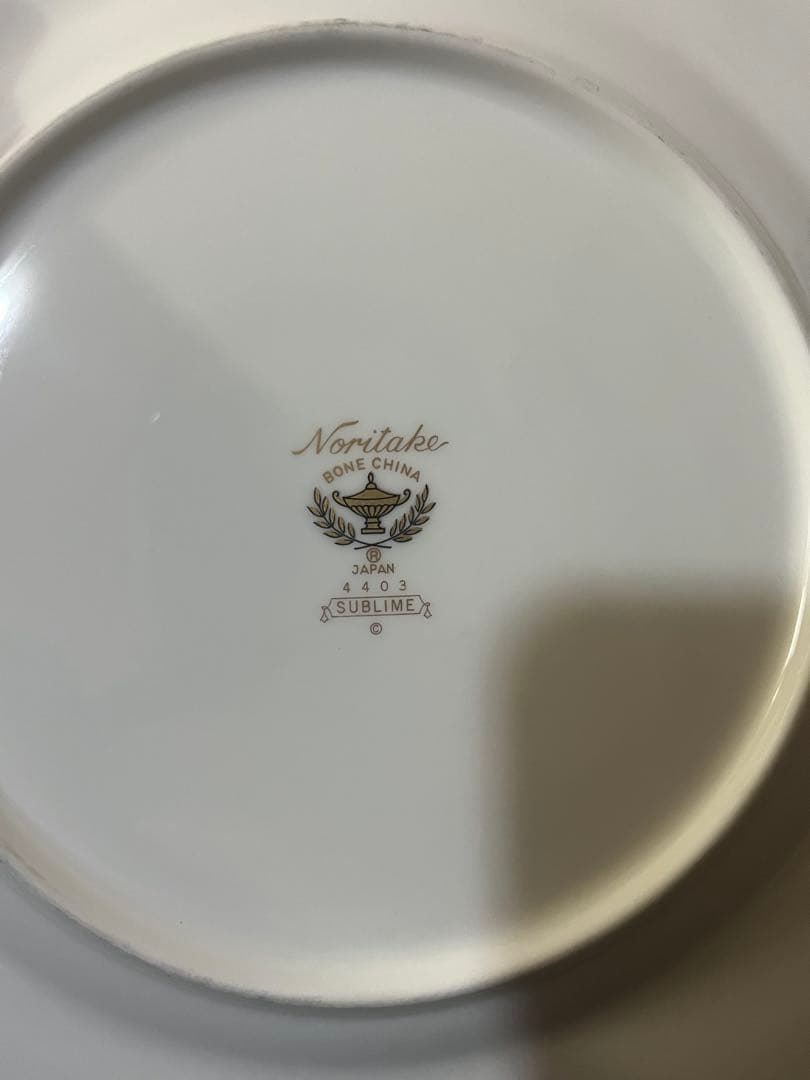 ノリタケ SUBLIME サブライム 皿5枚 21.5cm