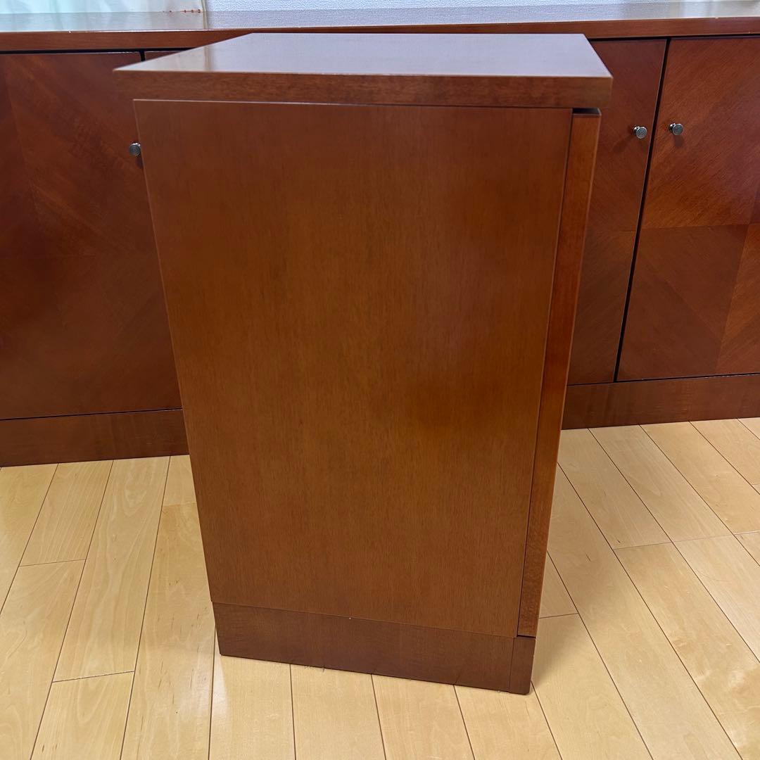 極希少カリモク　アラード　突板　ダイヤモンド貼り　サイドボード　キャビネット②