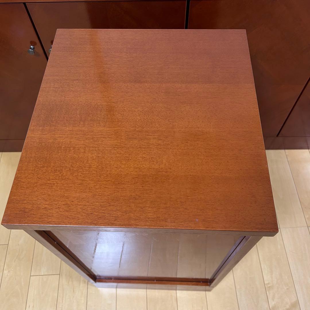 極希少カリモク　アラード　突板　ダイヤモンド貼り　サイドボード　キャビネット②