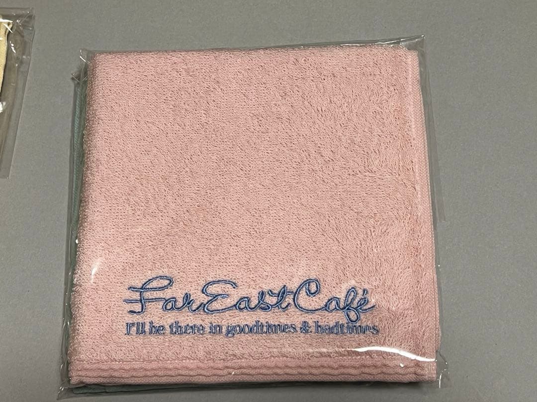 小田和正さんFAR EAST CAFE 今治織大きめハンドタオル3枚組新品未開封