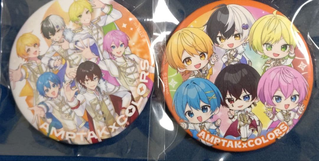 AMPTAK すとふぇす 2026 あっきぃ まぜ太 全員集合 缶バッジ 等身