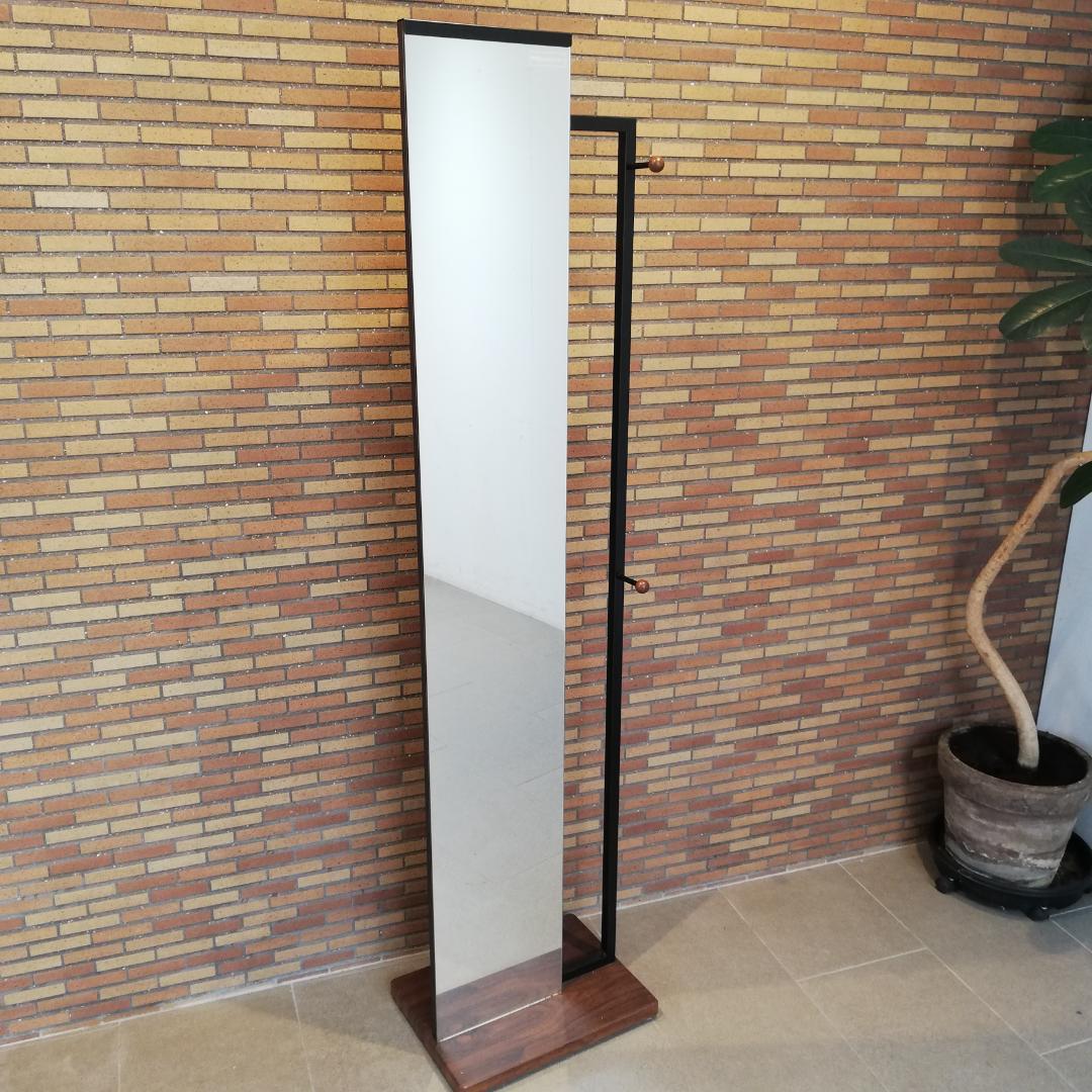 美品♠koeki/弘益　姿見　ハンガーラック　隠しキャスター付き