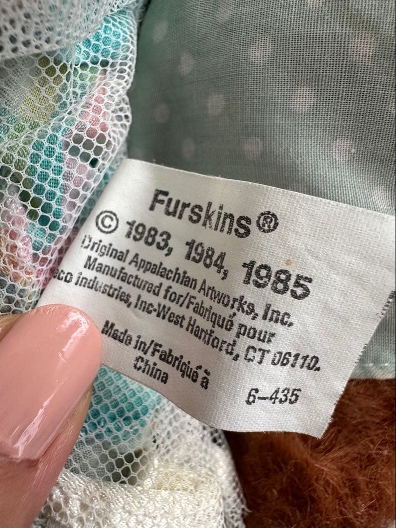 ヴィンテージ Vintage1985年Furskinsファースキンズ　ムチャチャ