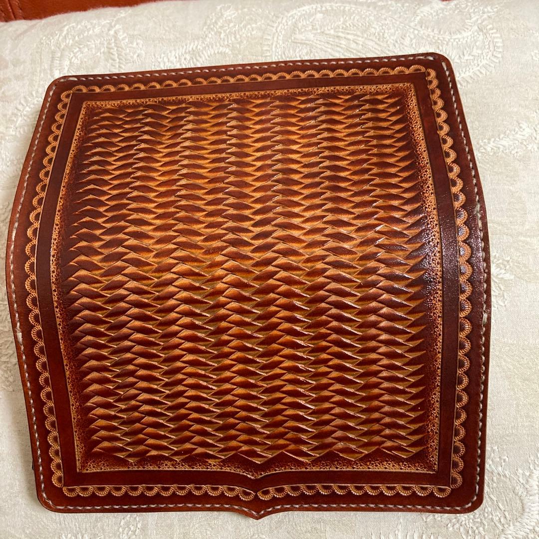 本革　ロングウォレット