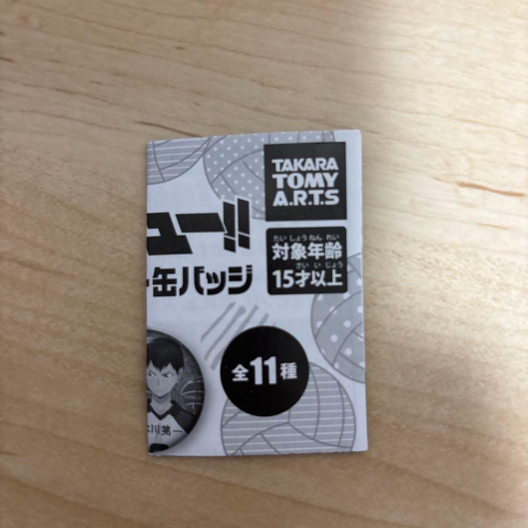 ハイキュー 思い出シャイニー缶バッジ 東條旭 - メルカリ