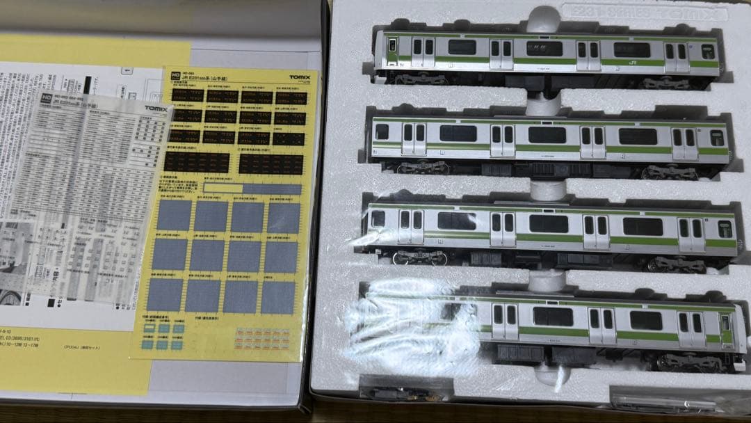 TOMIX JR E231-500 山手線6両 室内灯、DCC化済み