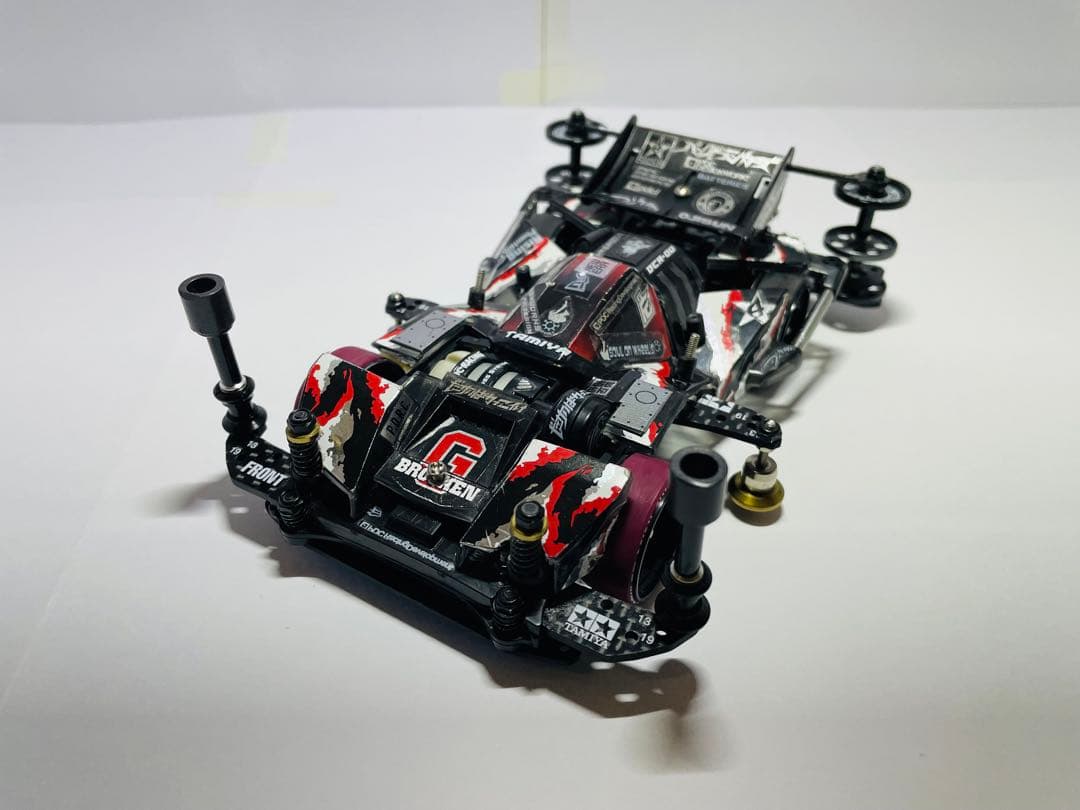 ミニ四駆 完成品 ブロッケンギガント　プレミアム　 VZシャーシ FM化